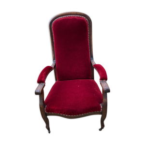fauteuil voltaire velours