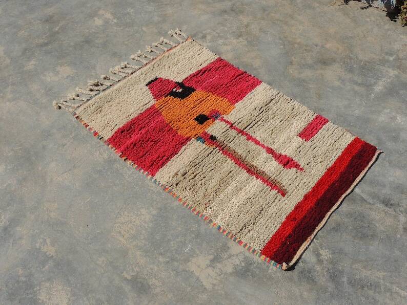 Handmade Berber rug 250cmx150cm