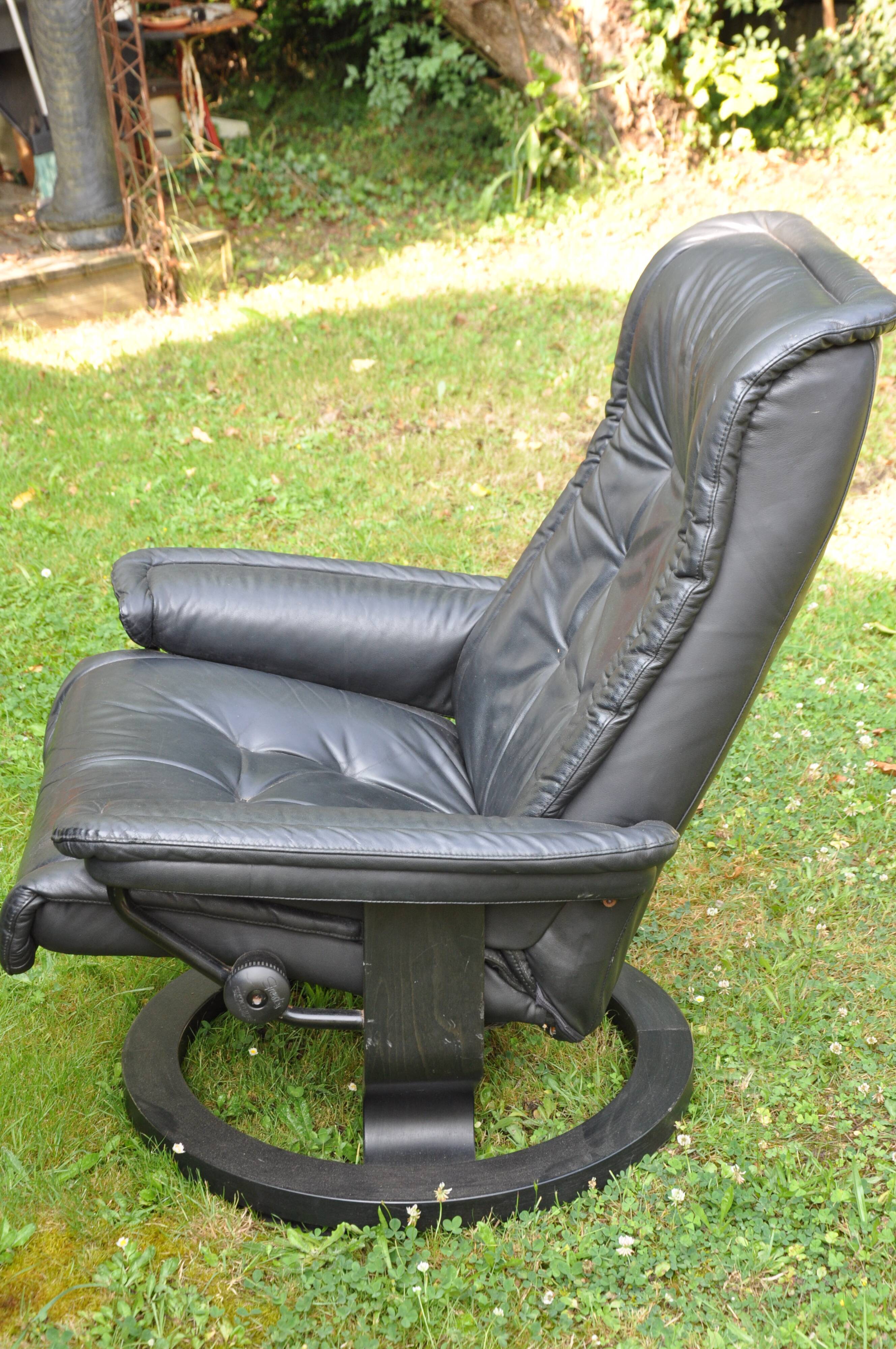 Stressless armchair, 80s