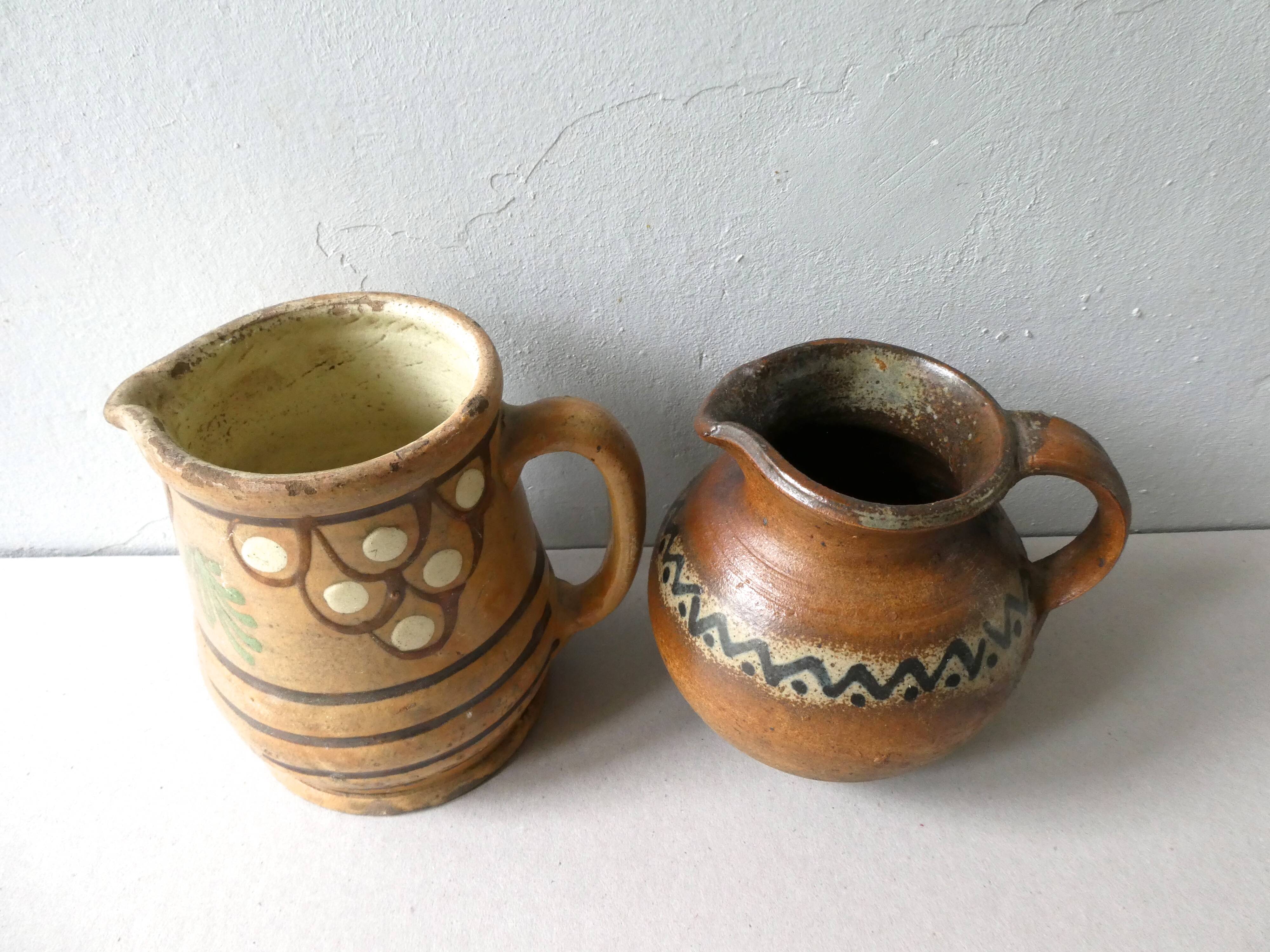 Old sandstone pitchers