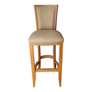 Chaise haute en bois