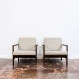 Pair Of Mid Century Armchairs B7522 by Zenon Bączyk, 1960's