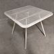 René Malaval vintage perforated metal garden furniture Seducta 1950s