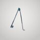 Beautiful desk lamp stilnovo by joe colombo 1970 chrome metal
