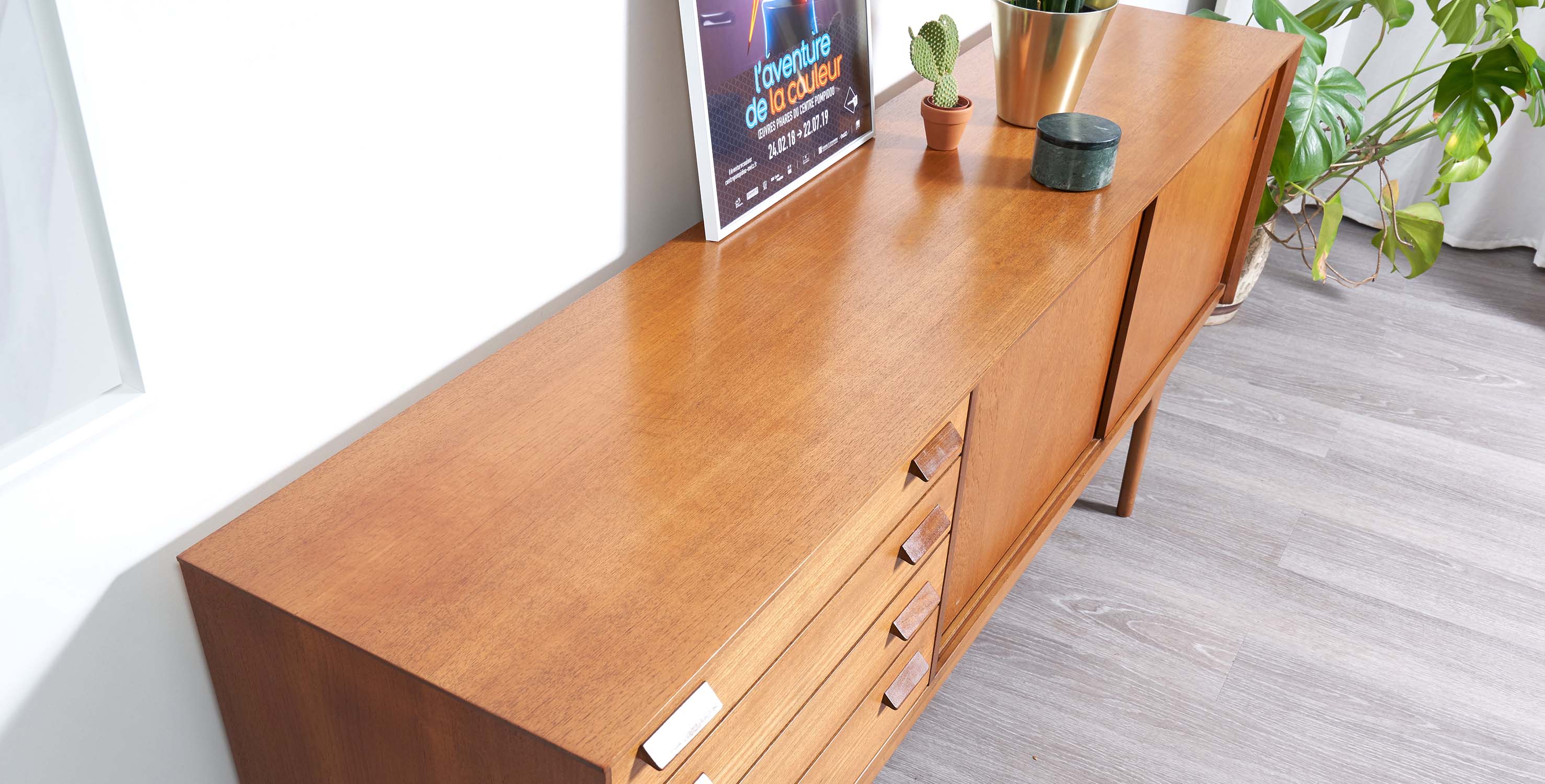 Sideboard gplan 1960 Scandinavian style 198cm
