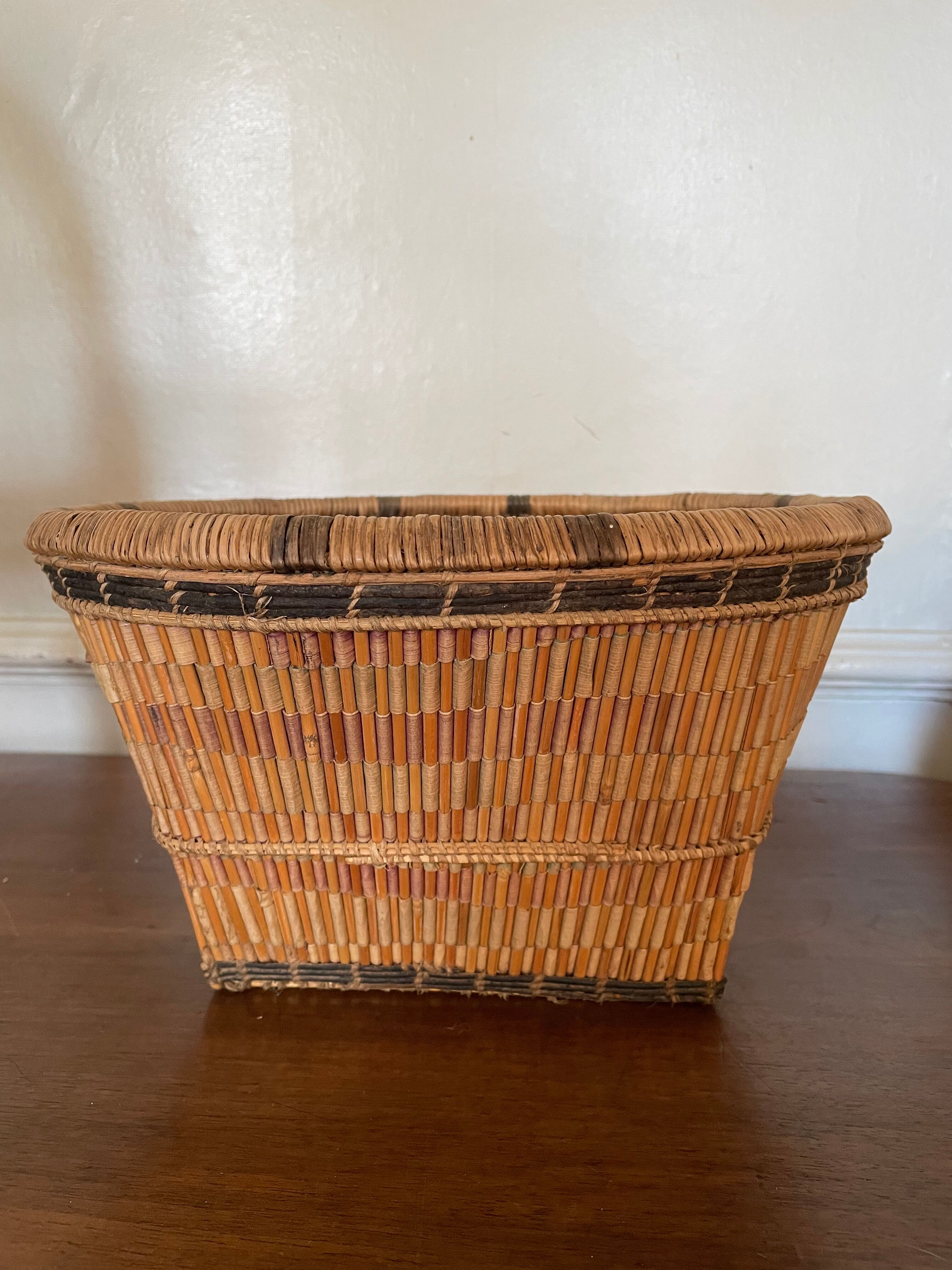 Asian Natural Fibre Basket