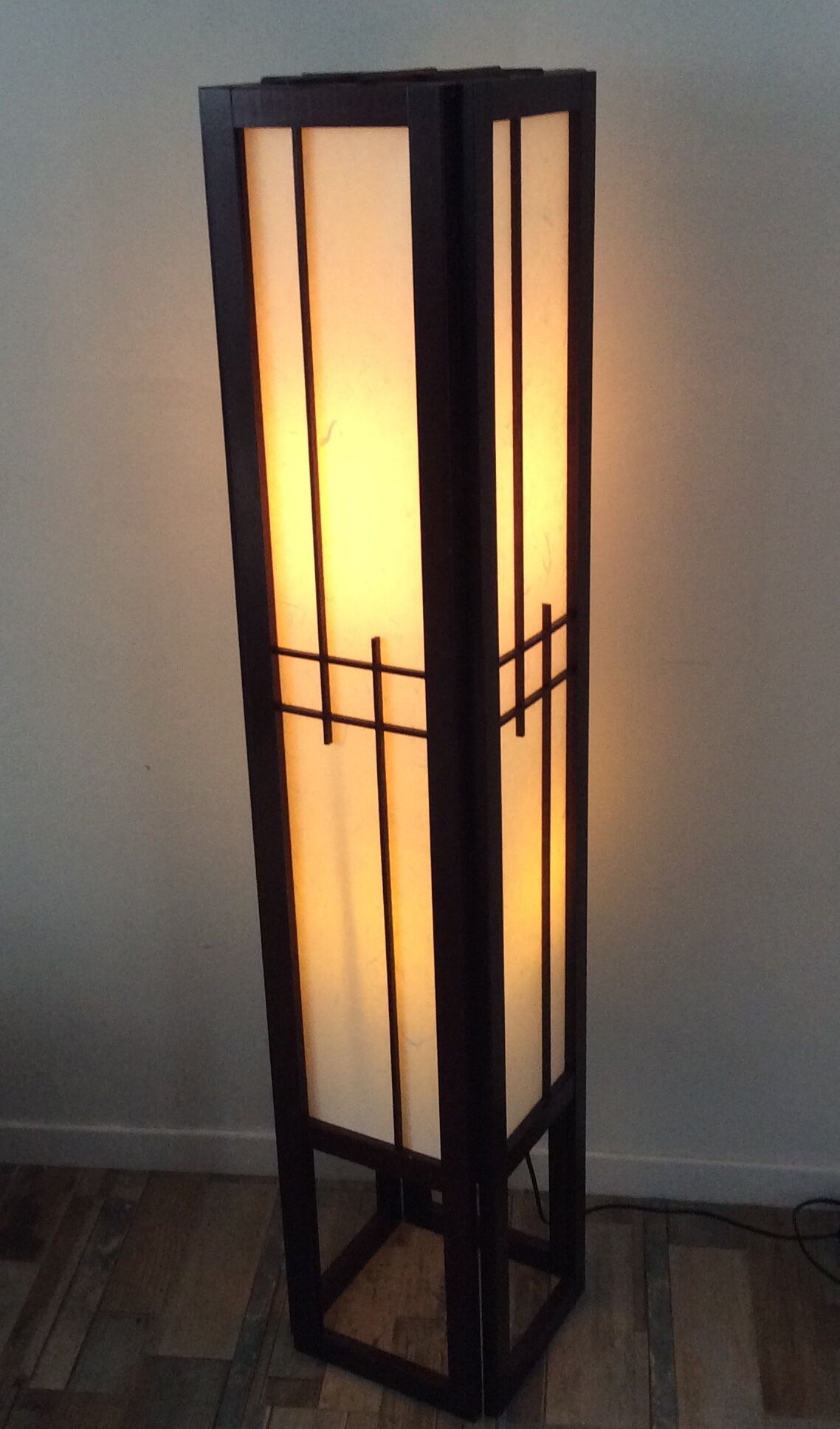 Vintage Japanese-style lamppost