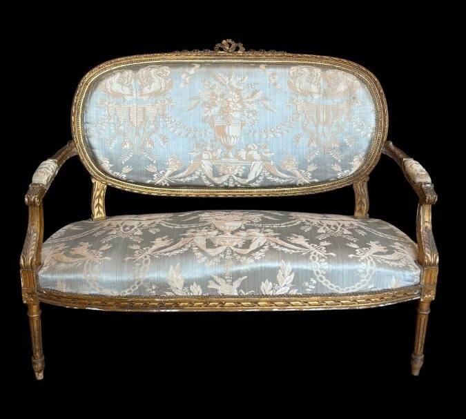 Salon 3 pièces de Style Louis XVI