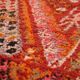 Vintage Moroccan Wool Rug 214 x 325 cm, Berber Handmade Rug Unique