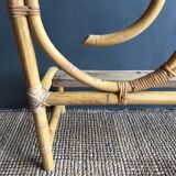 Tete lit rotin 80 cm