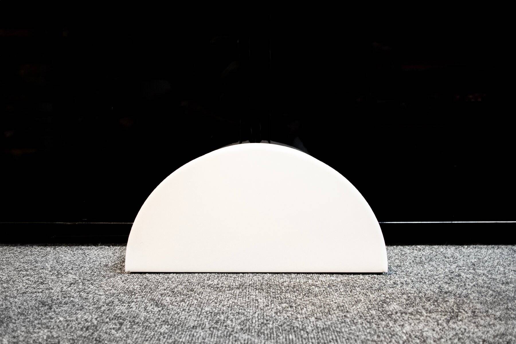 Lampe de table en verre acrylique, années 60