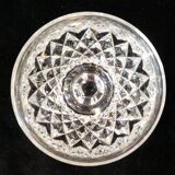 11 wine glasses in Crystal cut with diamond tip CRISTALLERIE DE LORRAINE