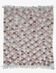 Textured Pink Berber Rug - 287 x 245 cm