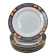 Raynaud Limoges set of 6 large flat plates 26cm model Pegasus