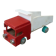 Vintage wooden toy truck handmade