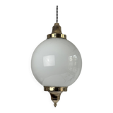 Vintage 23 cm XL opaline pendant light