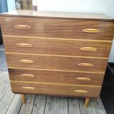 Art deco chest of drawers