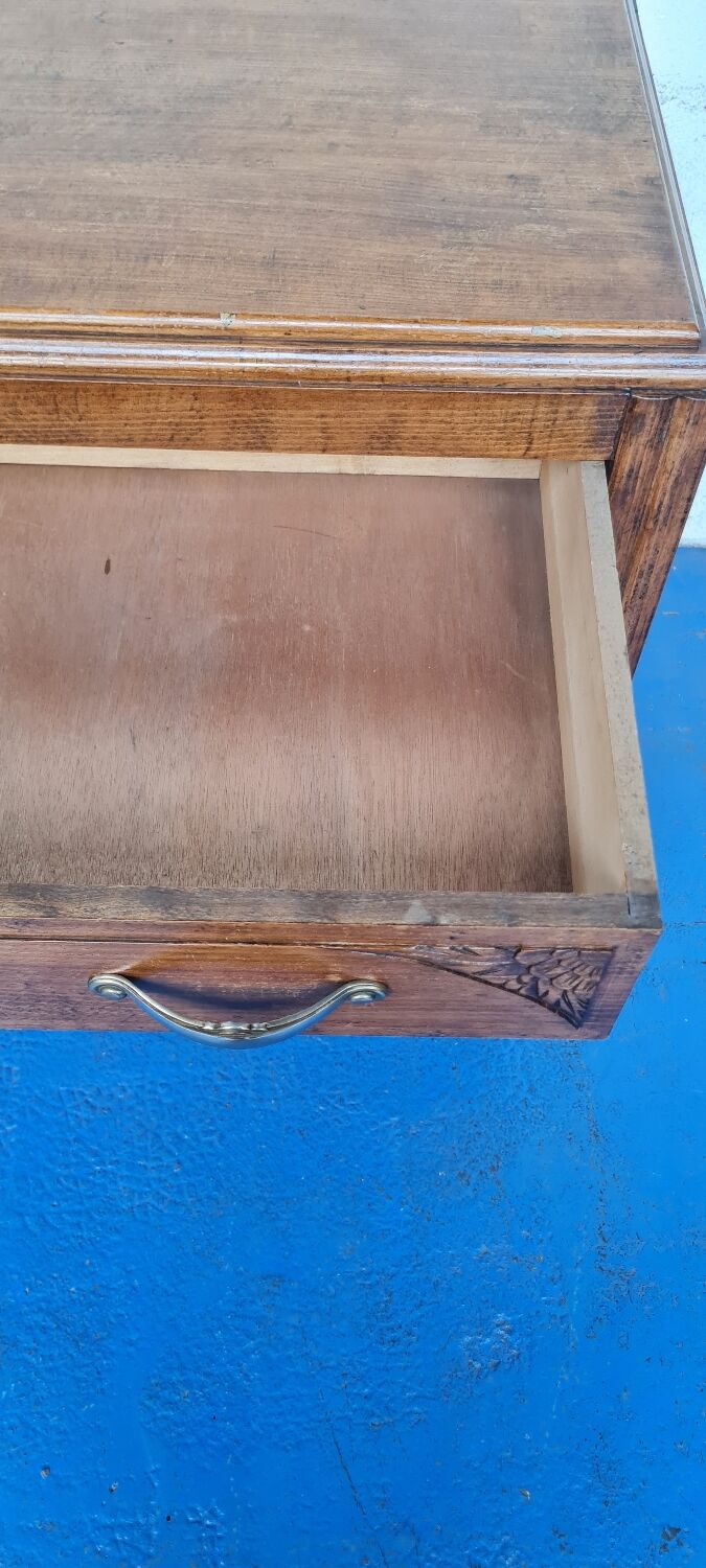 Oak art deco chest of drawers