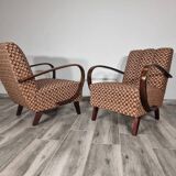 Art deco armchair by Jindrich Halabala