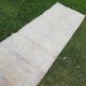Vintage Turkish hallway rug 87x370 cm
