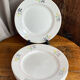 Dessert plate in porcelain, Gien