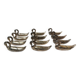 set of 12 duck/swan shaped table name or menu holders - Vintage