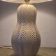 Modern Swedish table lamp with a ceramic base by Anna-Lisa Thomson, mid-1900s.