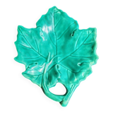 Vintage slipware vine leaf