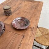 Walnut silk table 1900