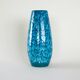 Blue ceramic vase, German design, 1960s, made in Germany
