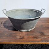 Bassine en zinc 42cms de diamètre