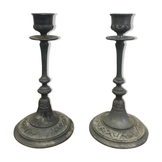 Paire de chandeliers
