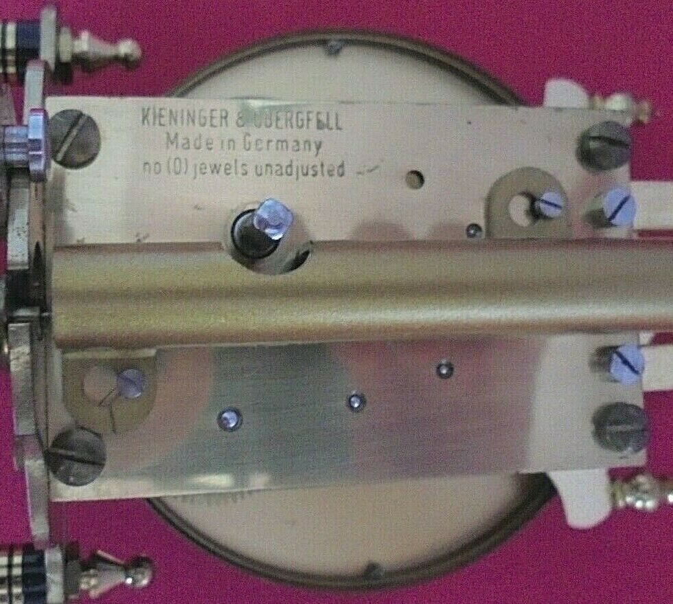 Old perpetual movement Kundo pendulum