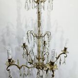 Lustre 5 lumières cristal