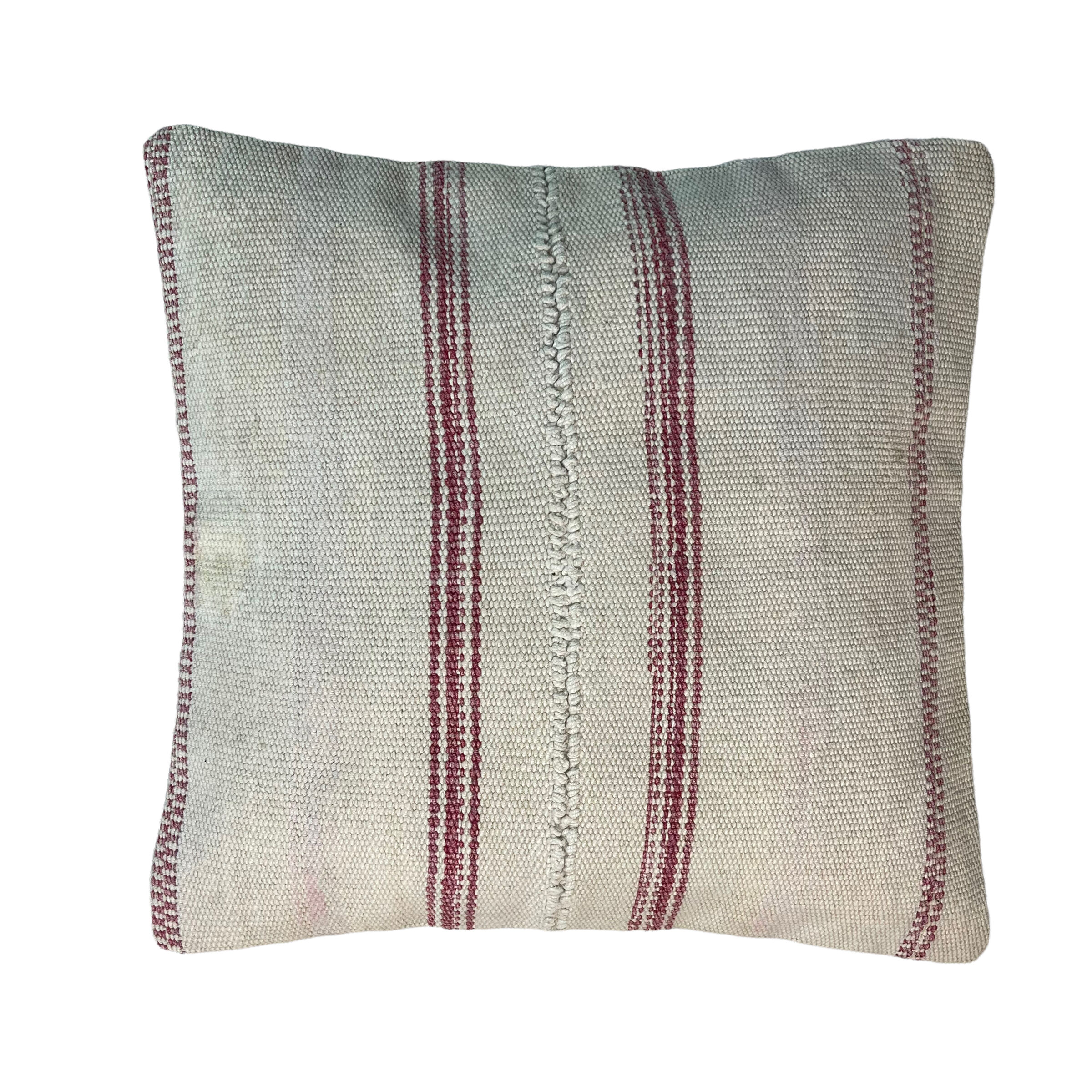Vintage turkish kilim cushion cover, 40 x 40 cm