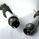 Pair of antique candlestick lamp bases