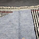 Tapis berbère en laine pure traditionnelle taille 200 x 300 cm