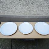 3 Anciens Plats Ronds - Rheinpfalz Hartporzellan Germany