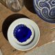 Coupe marocaine en céramique bleu de Fès D28