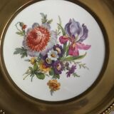 Fine porcelain floral plate