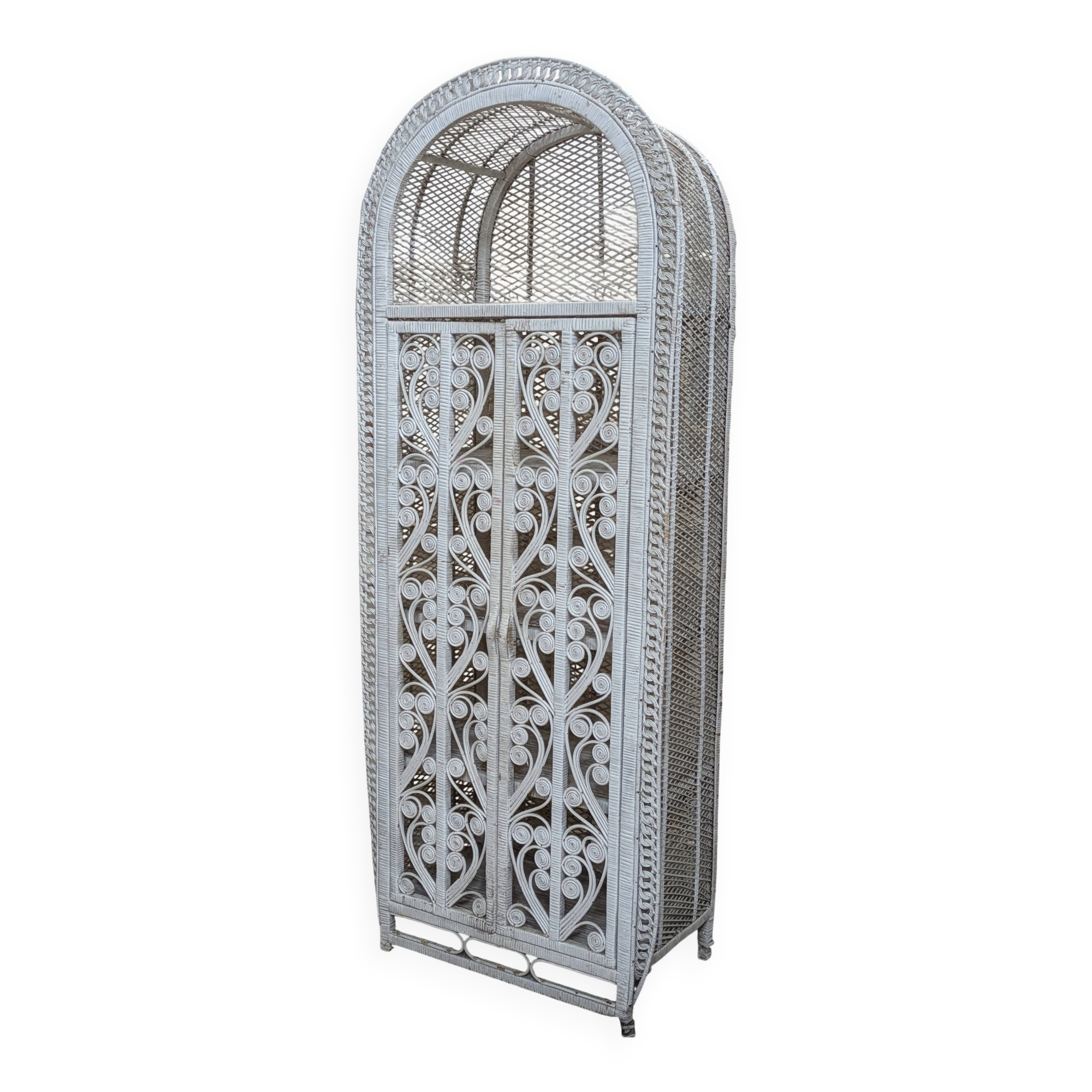 Armoire rotin