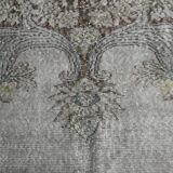 Gray & Brown Classic Turkish Rug, 176x294Cm