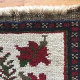 Carpet 48 x 45 in handmade wool