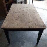 Table de ferme ancienne 2 tiroirs, 1m45