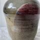 Vase en grès marbré vintage
