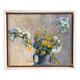 Oil on panel by maurice testard, 1880-1969. bouquet