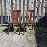 Paire de chaises de bistrot Macorest