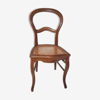 Chaise cannée Louis Philippe