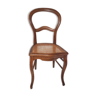 Chaise cannée Louis Philippe