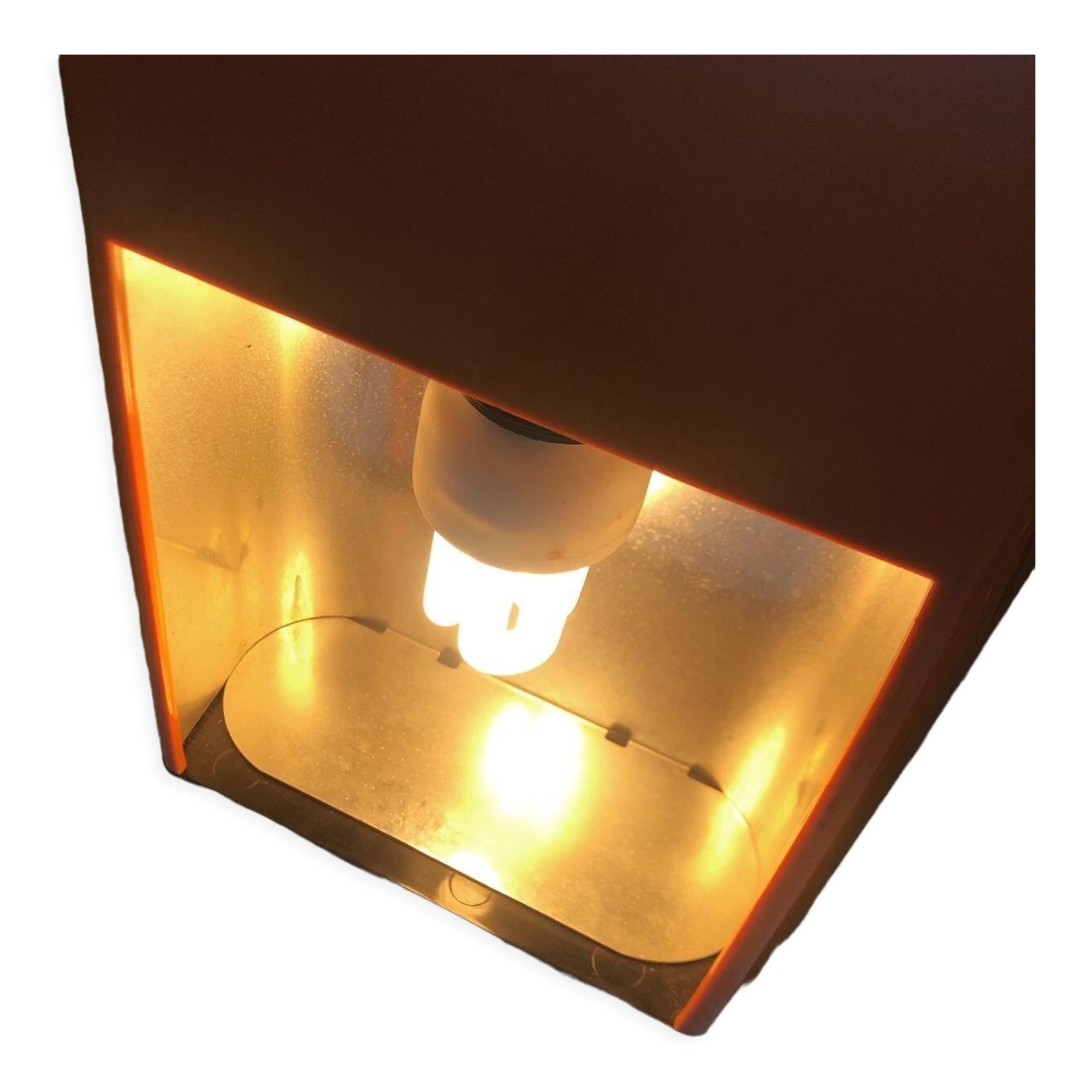 Lampe industrielle Samp Manade 1970